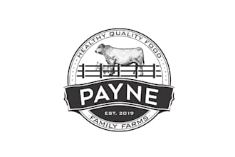 make elegant fresh new age logo for payne family farms