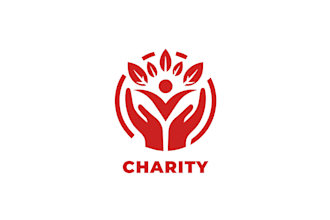 design foundation, charity, nonprofit, community logo with vector file