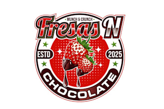create awesome and gorgeous strawberry logo design