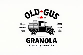 design eye catchy old car logo with unlimited revisions