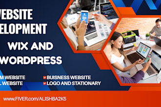 design a professional wix website for your buisness