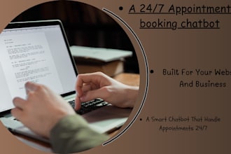 create a smart appointment booking chatbot for your website or business