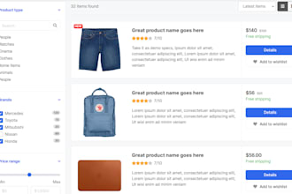 ecommerce data entry and store setup