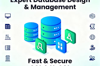 design, optimize, and manage your sql or nosql database efficiently