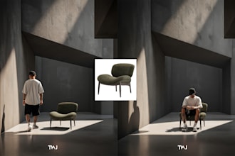 produce photorealistic ai visuals of your furniture for marketing