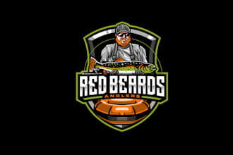 design wonderful fly fishing adventure brand logo