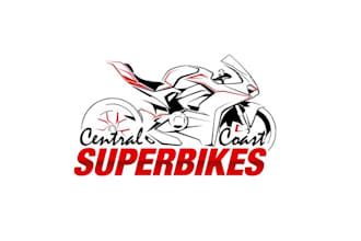 design modern central coast super bikes logo
