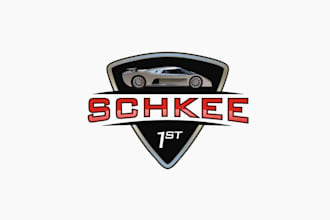design eye catching modern automotive workshop logo