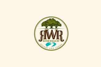 make new elegant logo our new resort destination in florida