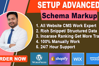 setup ecommerce schema markup for product, review, star ratings, rich snippets