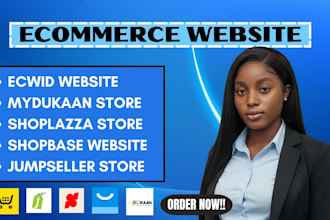 create jumpseller shoplazza ecwid mydukaan shopbase product website store