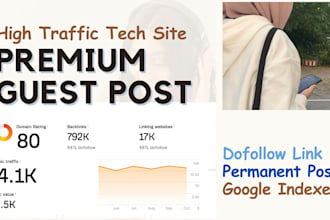publish a tech guest post on high traffic website