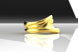 creation of 3d models for jewelry and accessories