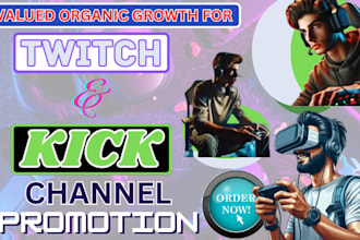 optimize kick and twitch channel for affiliate, partner, kcip growth