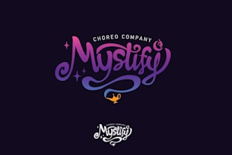 design entertainment mystical magical logo