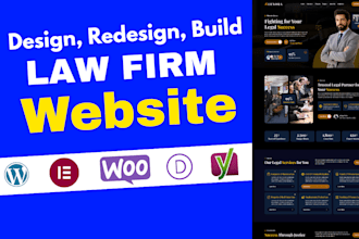 create law firm, attorney, or lawyer wordpress website