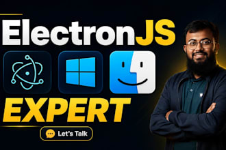 build or convert apps to mac or windows app with electronjs