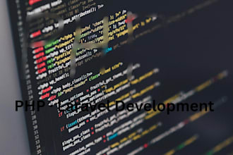 develop fix or optimize your PHP laravel web application