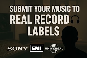 submit your music to our major record labels teams