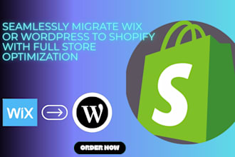 do shopify migration migrate wix to shopify migrate wordpress to shopify