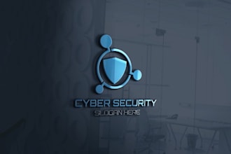 design professional technology crypto security and tech logo