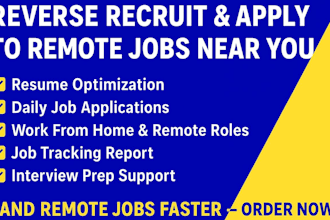 reverse recruit and apply to remote jobs near me for work from home success