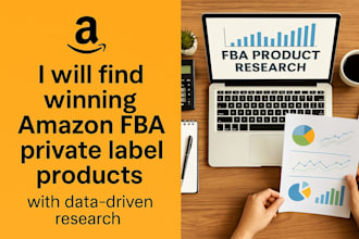 find winning amazon fba private label products with data driven research