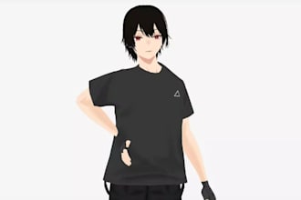 create, rig, edit, fix 3d model for vrchat, vroid, mmd, 52 arkit blendshapes