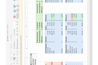 create excel spreadsheets for budgeting and forecasting