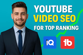 be your youtube SEO expert for organic channel growth