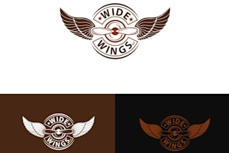 do beautiful transportation, aircraft logo