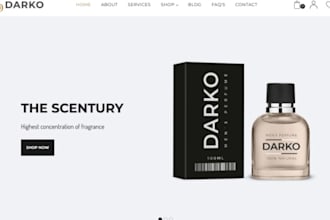 design shopify perfume store shopify fragrance store perfume website