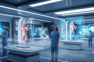 create immersive vr, ar and xr simulation for healthcare, education unreal unity