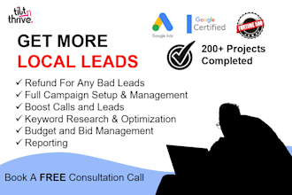 setup google ads for local businesses lead generation