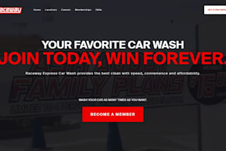 design squarespace car detailing website mechanics website car wash website