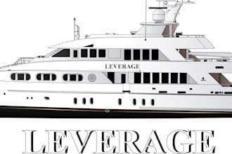 turn your boat or any vehicle photo into stunning vector art