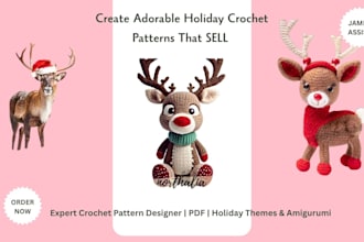 design  amigurumi and holiday crochet patterns knitting pattern