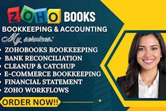 set up and automate zoho CRM and zoho books for your bookkeeping