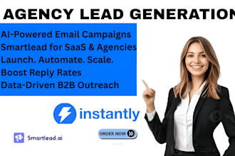 launch and manage smartlead ai campaigns for saas and agency lead generation