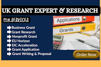 write UK grant proposal UK eu funding grant research UK horizon, eic application