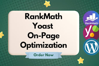optimize your wordpress onpage SEO effectively using rank math or yoast plugins