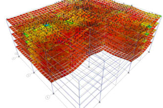 do the load calculation, analysis of building structure on etabs