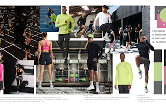 create a custom fashion moodboard based on your concept