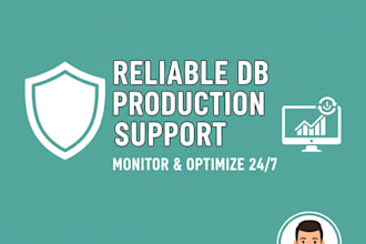 provide expert database optimization and 24 7 production support for sql nosql