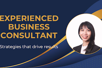 be your expert business consultant