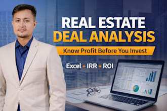 analyze or underwrite your real estate deal and tell if its profitable or risky