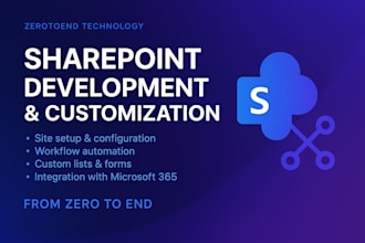 customize and automate your sharepoint site or workflow