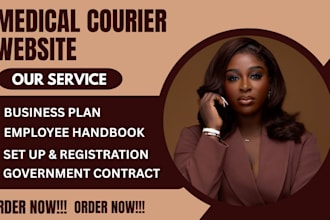 medical courier medical website courier website healthcare website nemt website