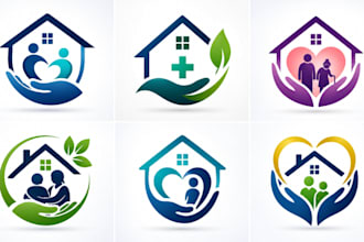 home care logo medical home care website home care leads home care flyer design