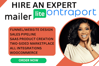 setup and automate email marketing with mailerlite or ontraport